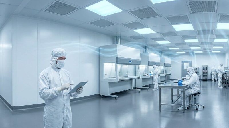 تعریف سیستم‌های اتاق تمیز (Cleanroom Systems) و اجزای اصلی آن
